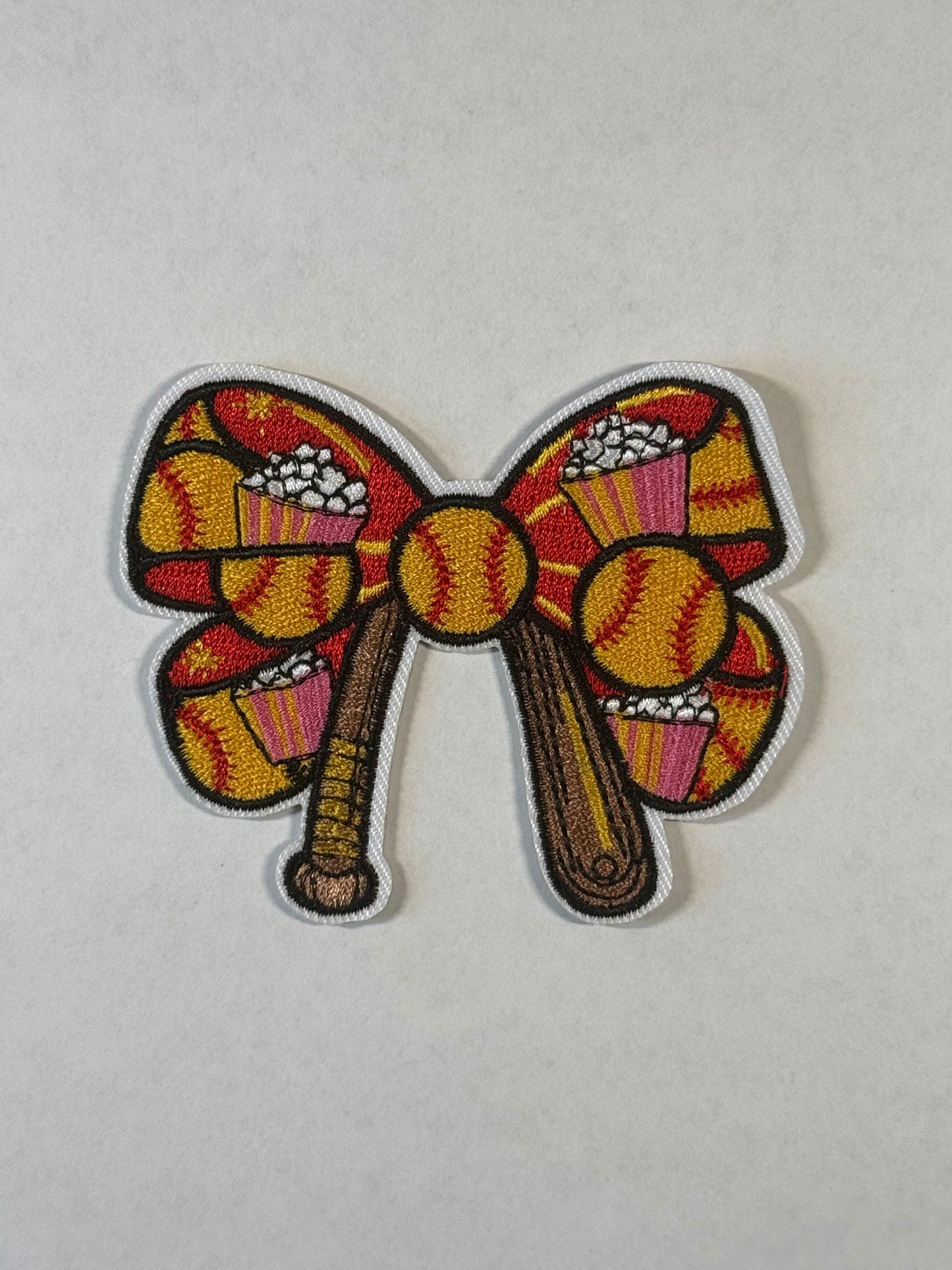 SOFTBALL IRON-ON