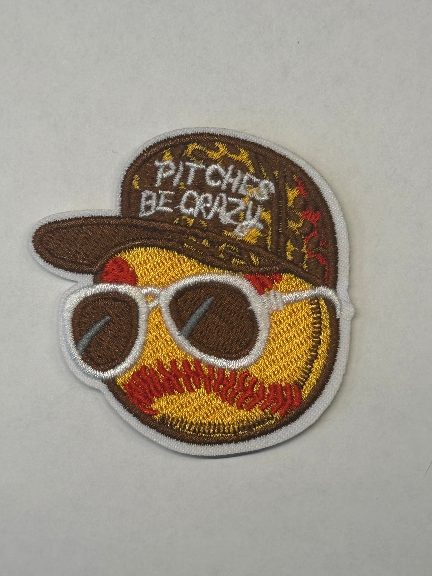 SOFTBALL IRON-ON
