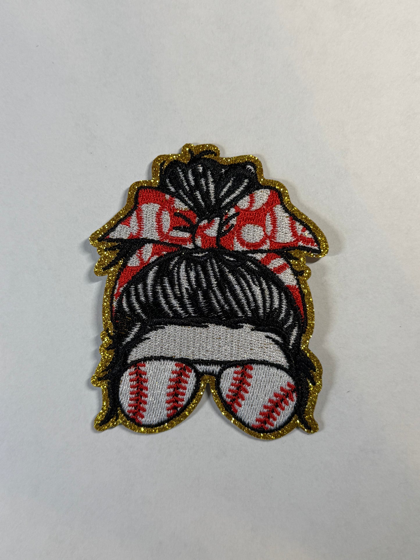 BASEBALL IRON -ON PATCHES