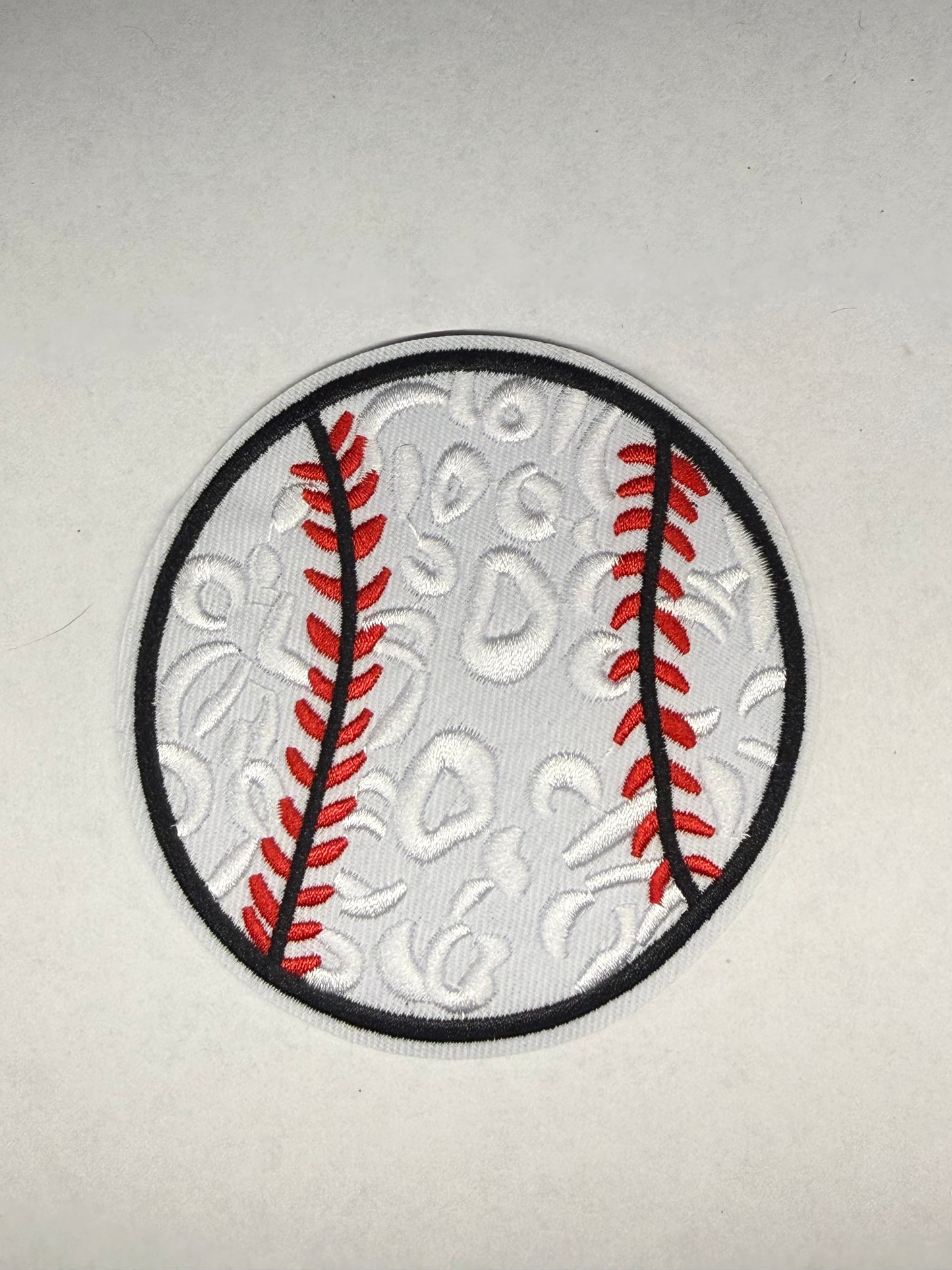 BASEBALL IRON-ON PATCHES