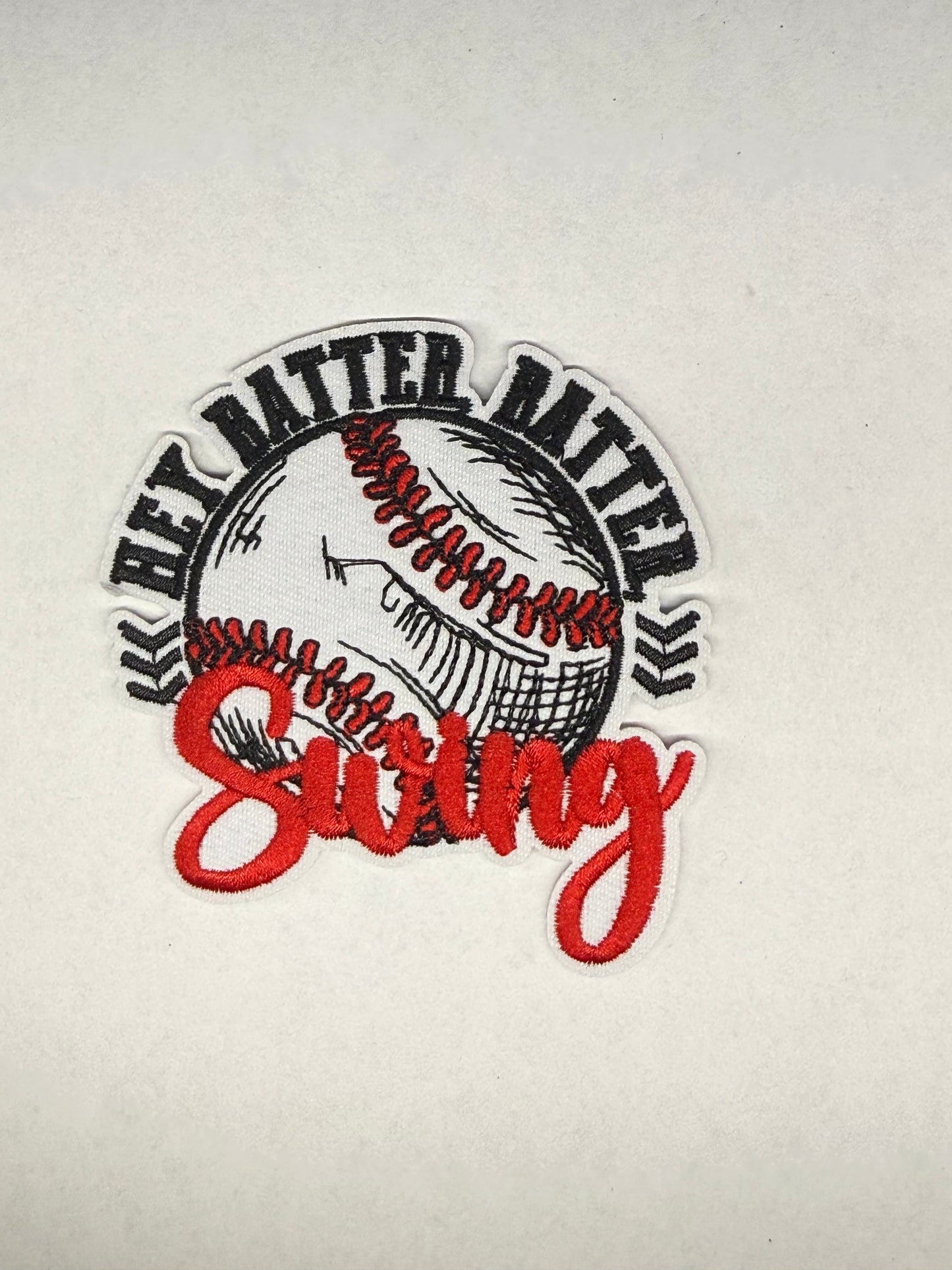BASEBALL IRON-ON PATCHES