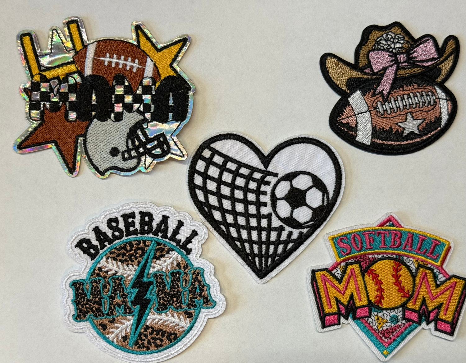 Sports Iron-On Patches