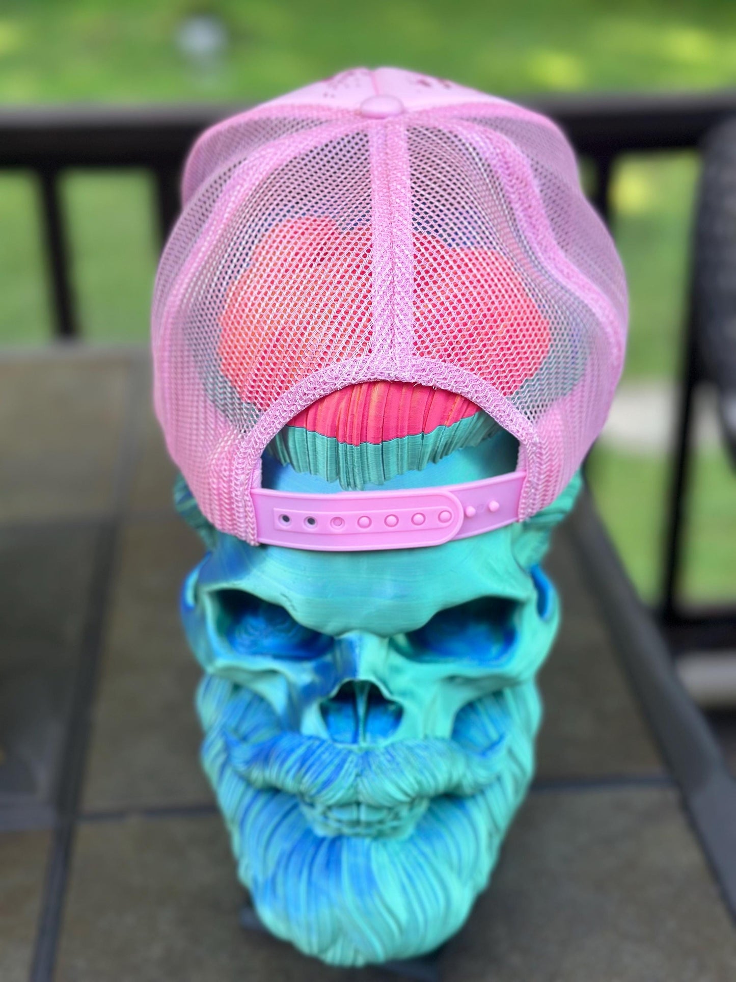 Pink And White Classy & Fabulous Trucker Hat.