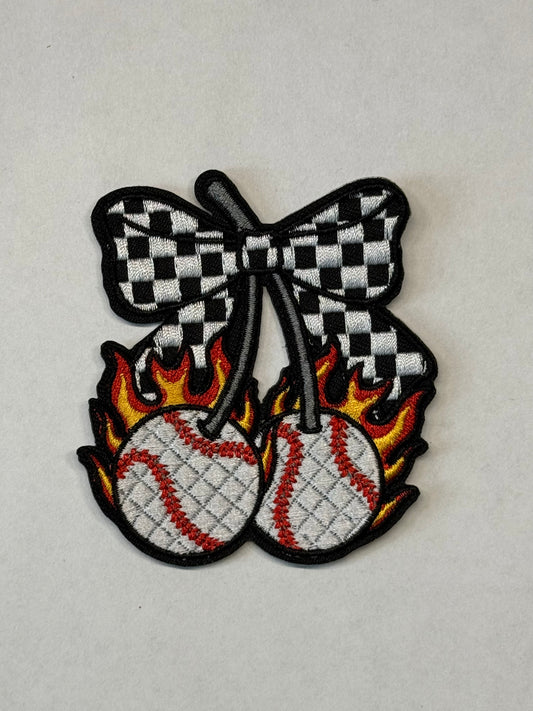 BASEBALL IRON-ON PATCHES