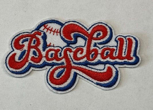 BASEBALL IRON-ON PATCHES