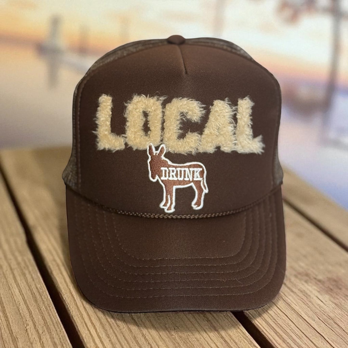 LOCAL DRUNK Trucker Hat – One-of-a-Kind Funny Cap