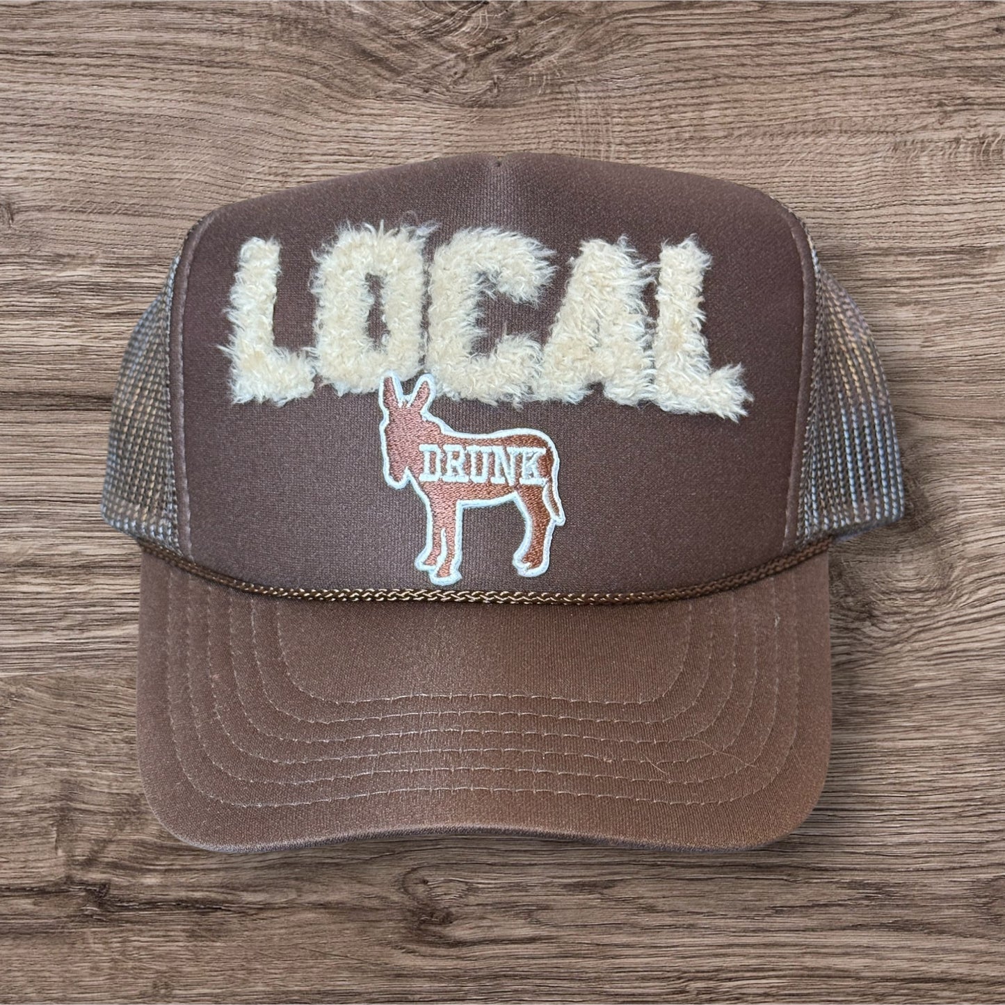 LOCAL DRUNK Trucker Hat – One-of-a-Kind Funny Cap