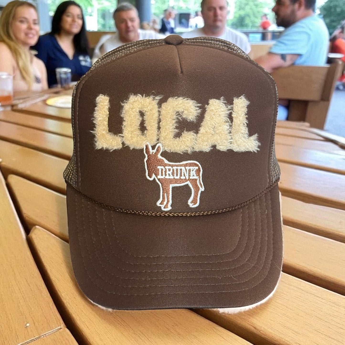 LOCAL DRUNK Trucker Hat – One-of-a-Kind Funny Cap