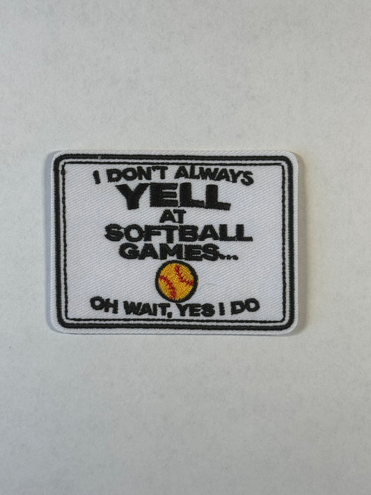 SOFTBALL IRON-ON (Copy 3)