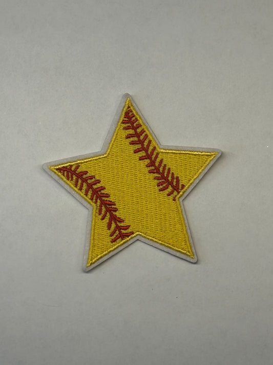 SOFTBALL IRON-ON