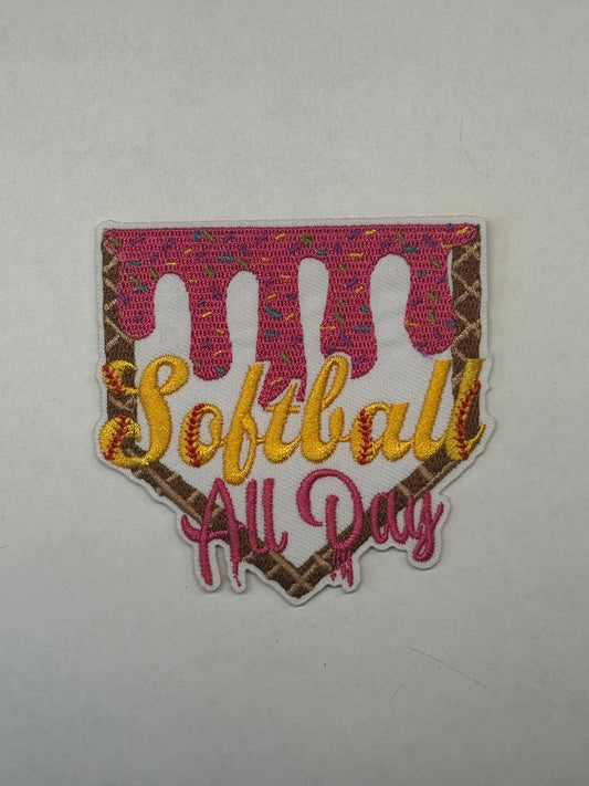 SOFTBALL IRON-ON (Copy)