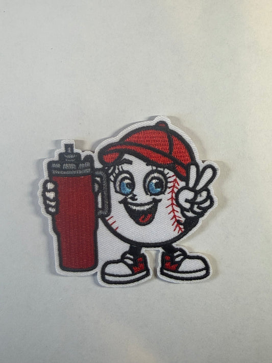 BASEBALL IRON-ON PATCHES