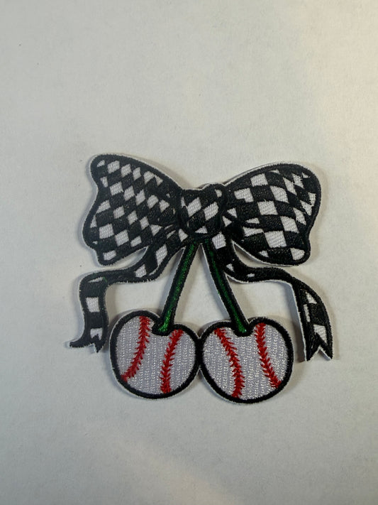BASEBALL IRON-ON PATCH