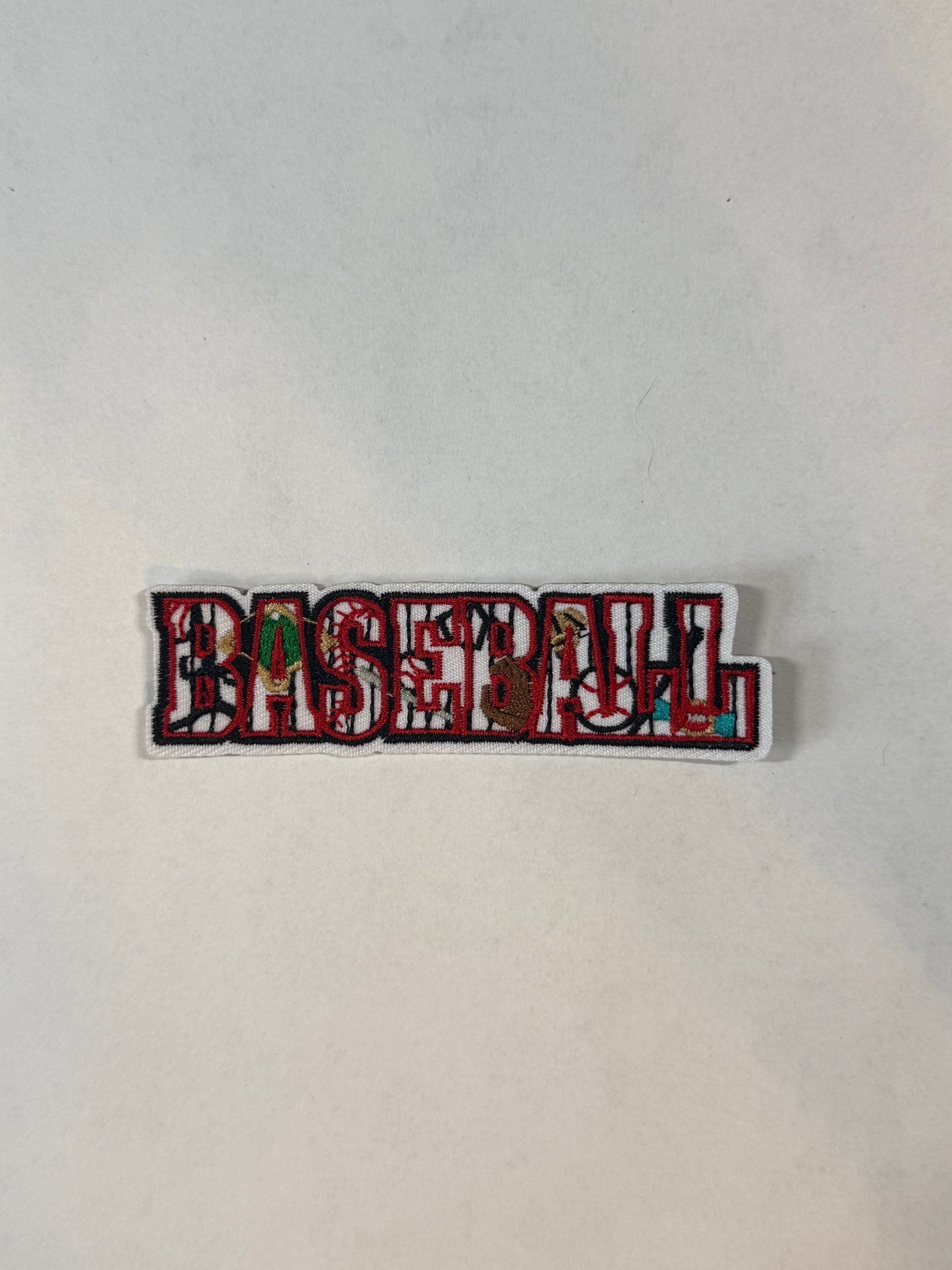 BASEBALL IRON-ON PATCHES