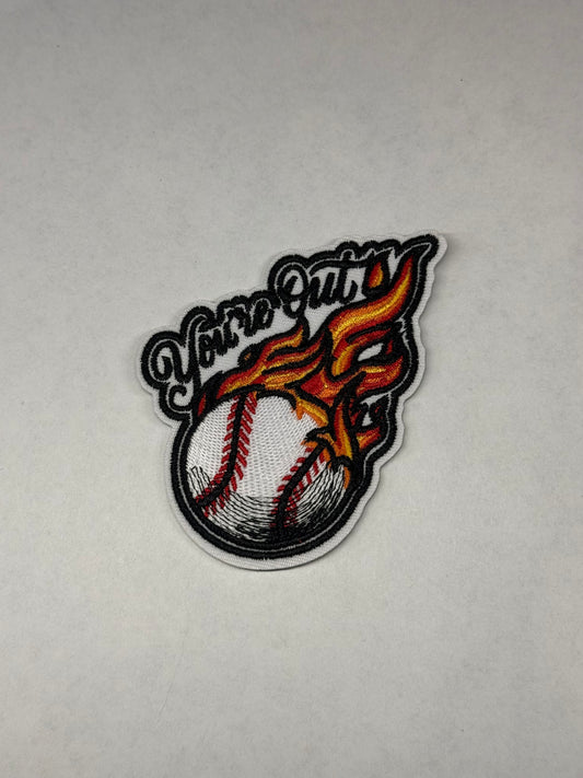 BASEBALL IRON-ON PATCHES