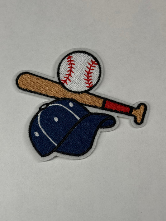 BASEBALL IRON-ON PATCHES