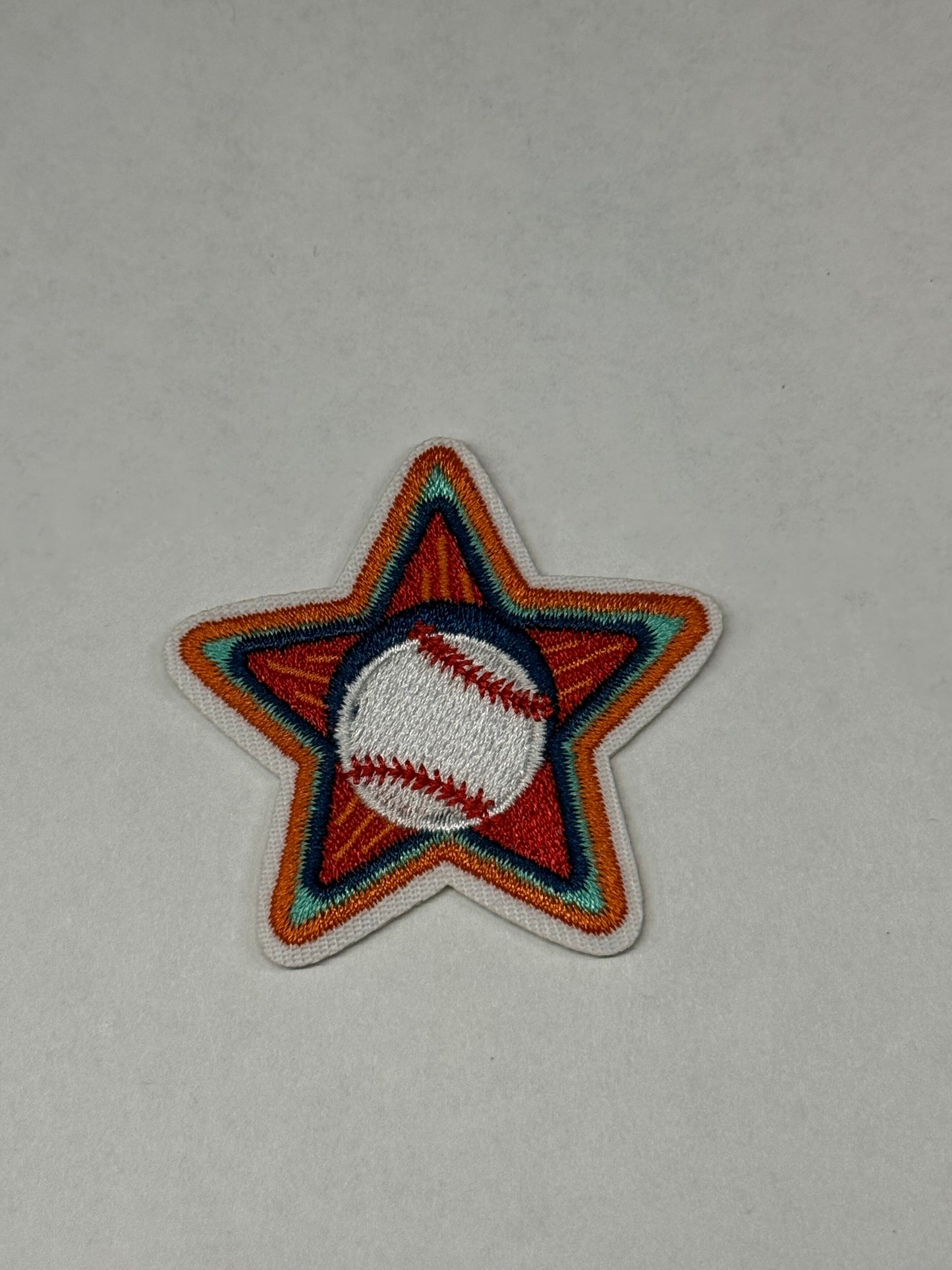 BASEBALL IRON-ON PATCHES
