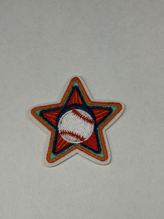 BASEBALL IRON-ON PATCHES