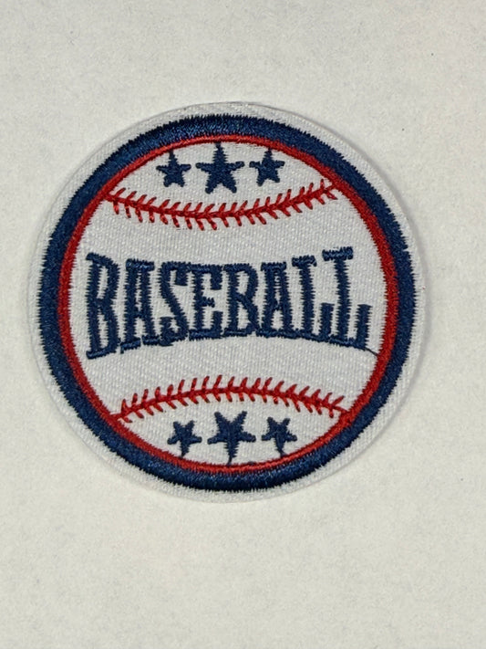 BASEBALL IRON-ON PATCHES