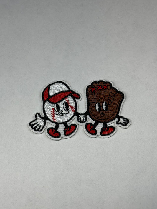 BASEBALL IRON-ON PATCHES