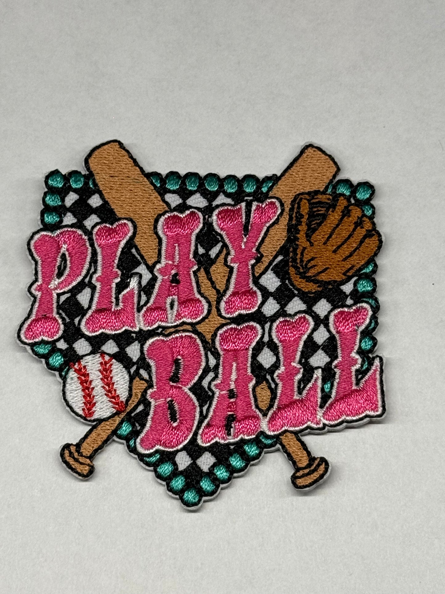 BASEBALL IRON-ON PATCHES