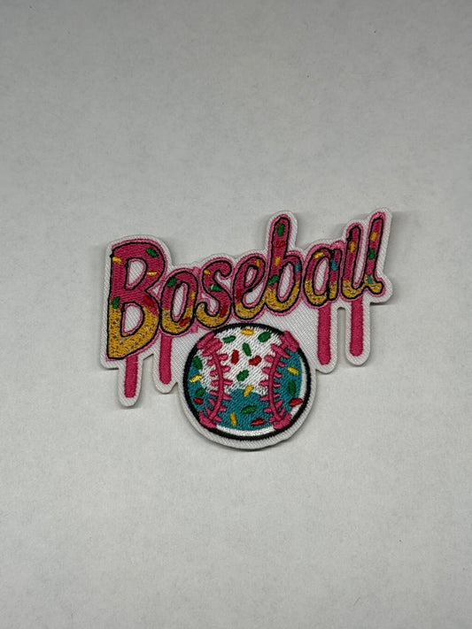 BASEBALL IRON-ON PATCHES