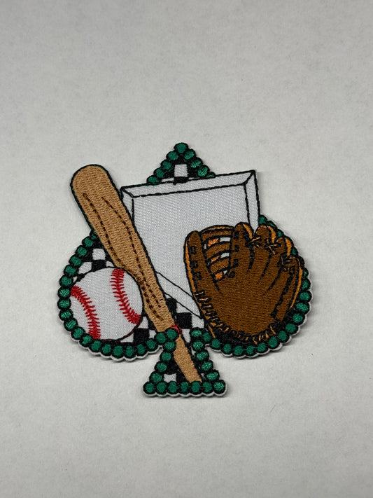 BASEBALL IRON-ON PATCHES