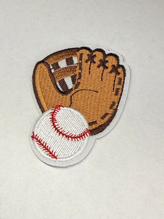 BASEBALL IRON-ON PATCHES