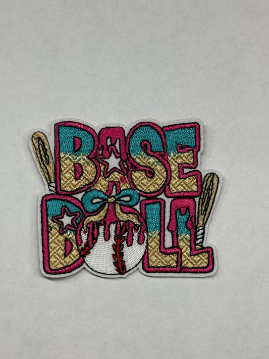 BASEBALL IRON-ON PATCHES