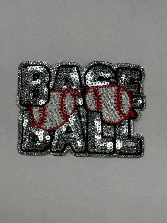 BASEBALL IRON-ON PATCHES