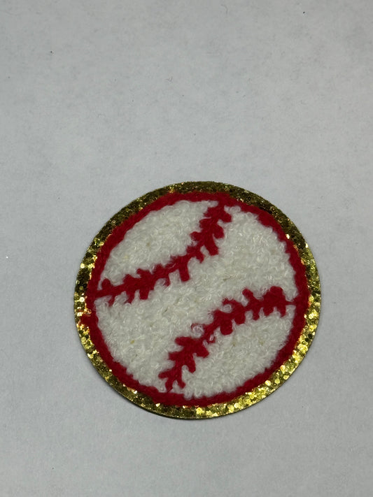 BASEBALL IRON-ON PATCHES
