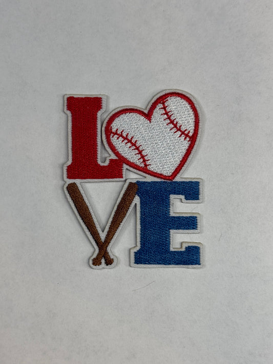 BASEBALL IRON-ON PATCHES