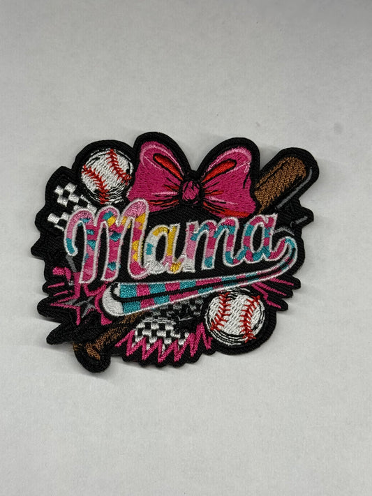 BASEBALL IRON-ON PATCHES