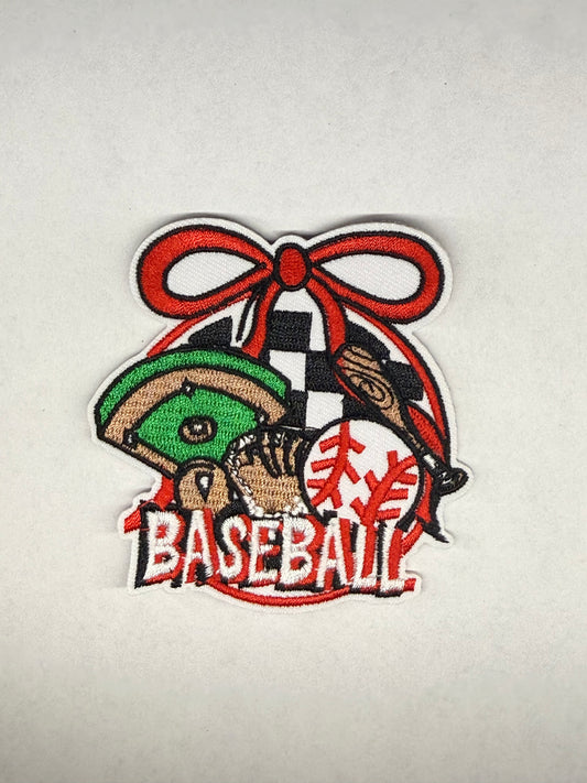 BASEBALL IRON-ON PATCHES