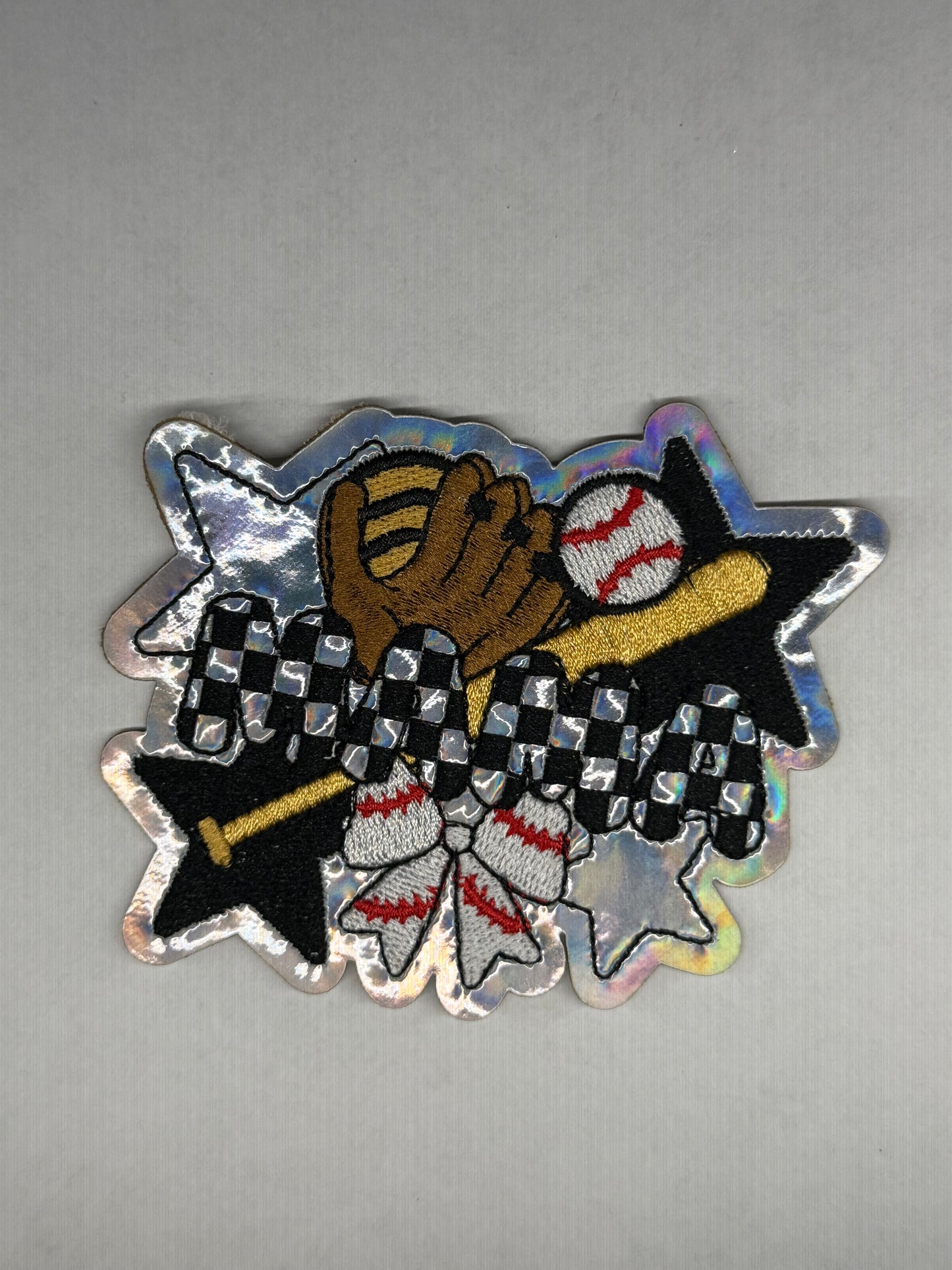 BASEBALL IRON-ON PATCHES