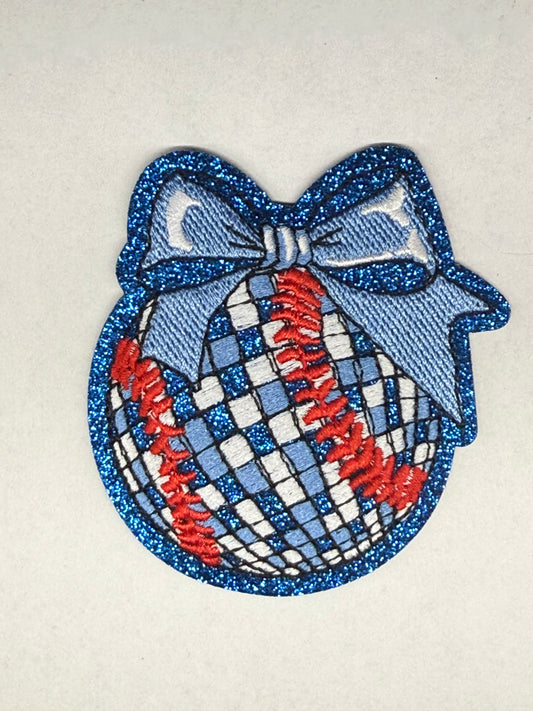 BASEBALL IRON-ON PATCHES