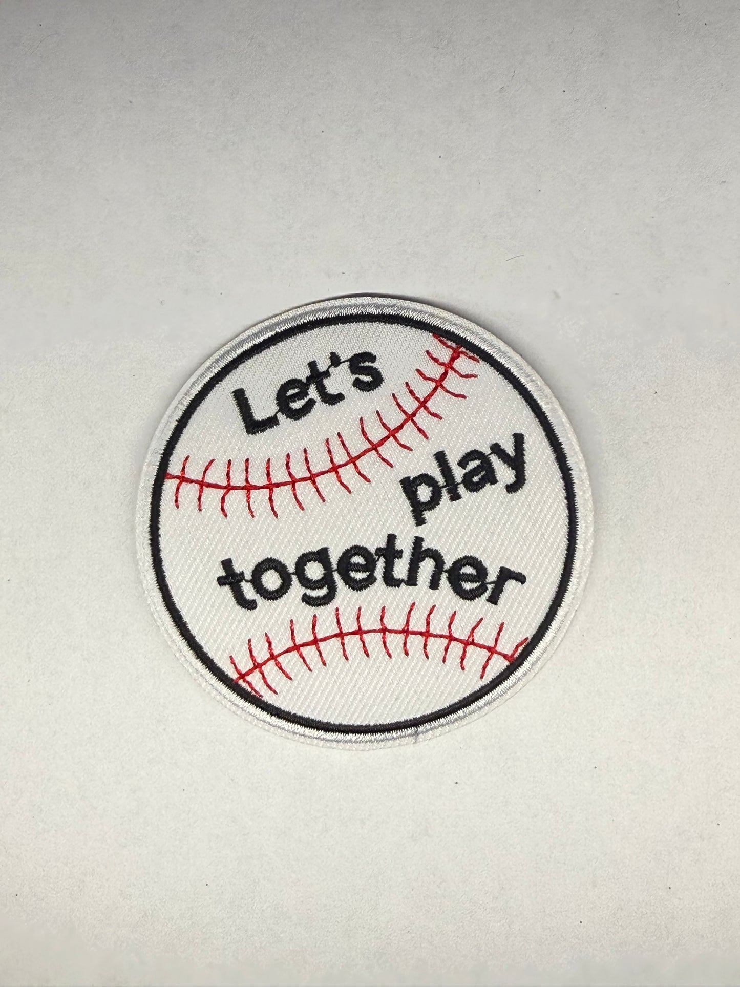 BASEBALL IRON-ON PATCHES