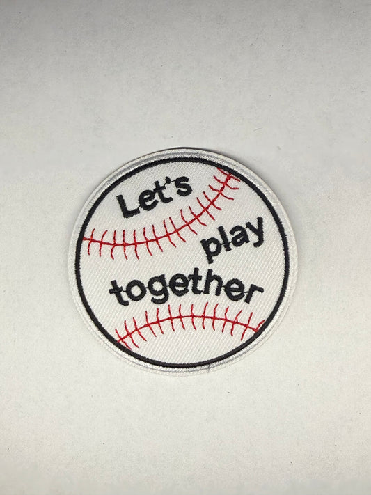 BASEBALL IRON-ON PATCHES