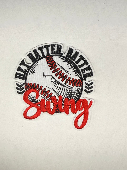BASEBALL IRON-ON PATCHES