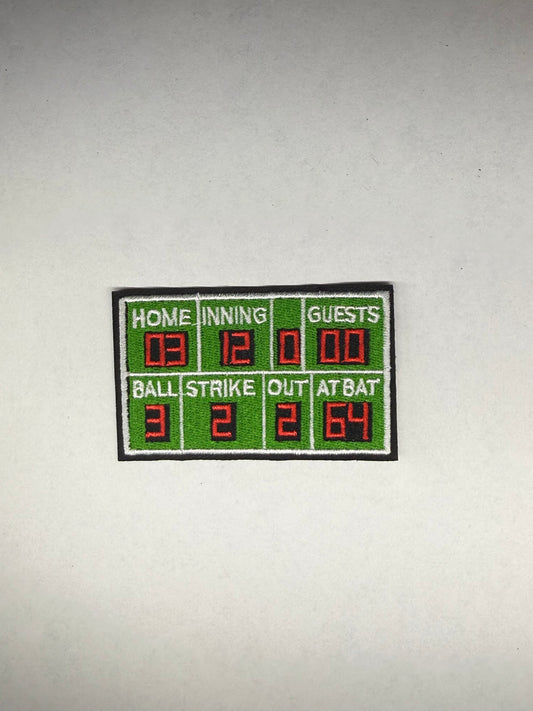 BASEBALL IRON-ON PATCHES