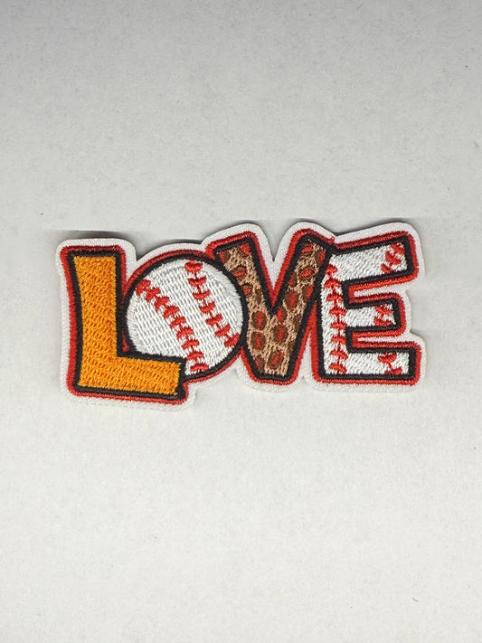 SOFTBALL IRON-ON PATCHES