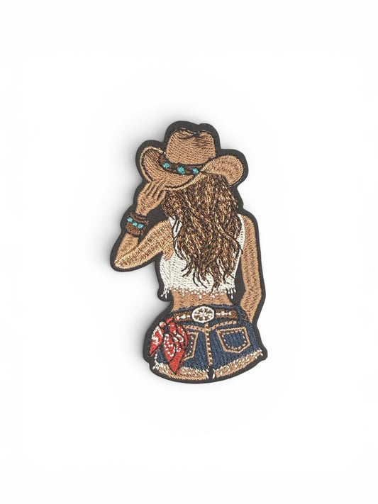 Western Gal Iron-On Patches