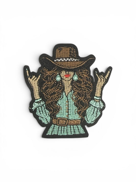 Western Gal Iron-On Patches