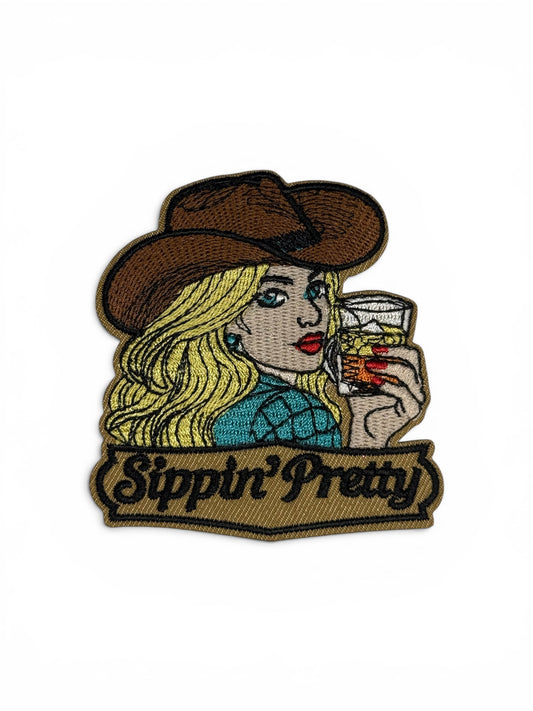 Western Gal Iron-On Patches