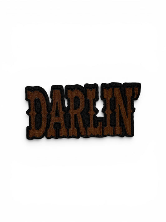 Darlin Iron On Patch